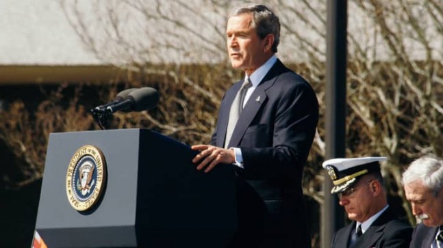 WH removes George W. Bush portraits