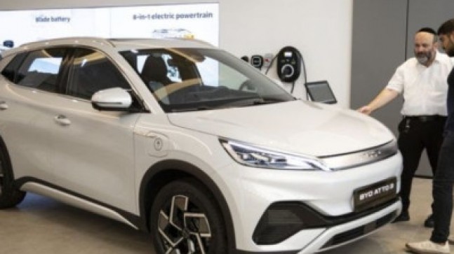 İsrail’de satılan elektrikli araçların yüzde 62’sini Çinliler üretti